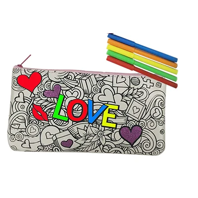 FREE SHOPPING educational toys pencil case for kids coloring make your own pencil case with pen, Pink
FREE SHOPPING educational toys pencil case for kids coloring make your own pencil case with pen, Pink