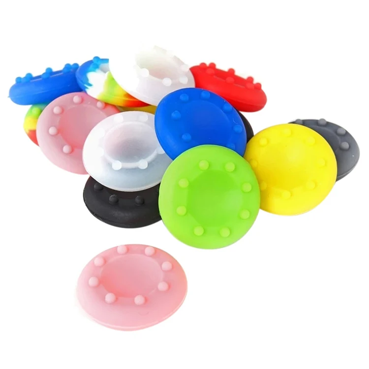 

BIOT Game Accessories Colorful Thumb Stick Grips Silicone Analog Joystick Caps For PS4 Slim Pro Controller Gamepad