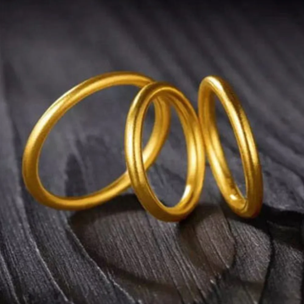 Bague En Or Pur Reel 100% Real Pure 999 Yellow Gold 24K Jewelry Finger Ring Jewellery
Bague En Or Pur Reel 100% Real Pure 999 Yellow Gold 24K Jewelry Finger Ring Jewellery