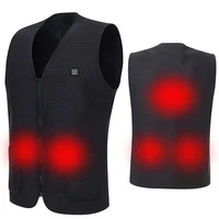 

Men Women Outdoor Infrared Heating Vest Jacket Winter Flexible USB Electric Thermal Clothing Heated Waistcoat Fishing Hiking