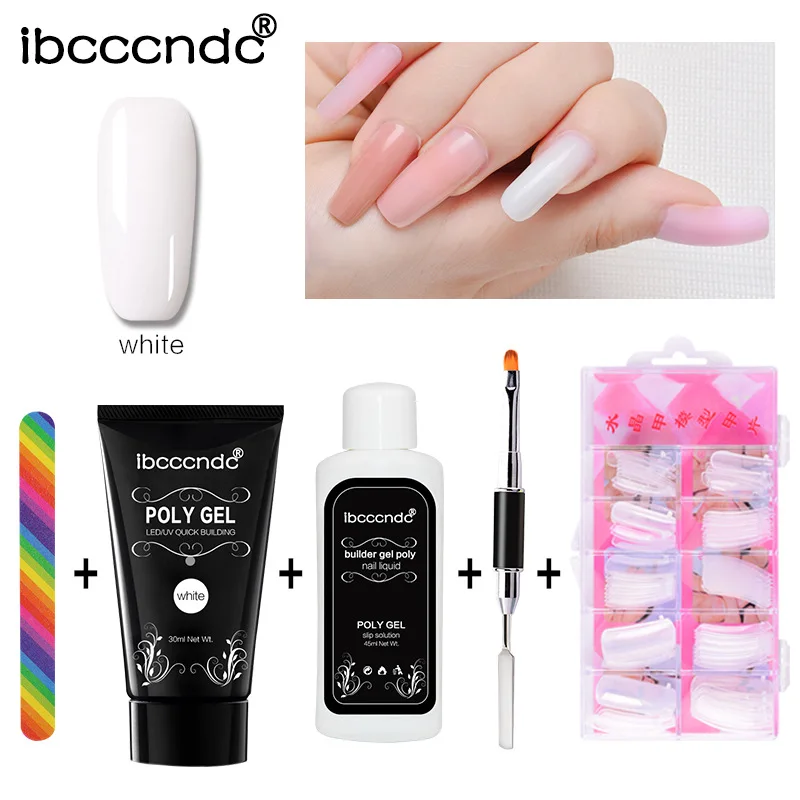 Poly gel Set Nail Polish Art Kit Quick Building For Nails Extensions Hard Gel Poly gel Kit, 20 colors
Poly gel Set Nail Polish Art Kit Quick Building For Nails Extensions Hard Gel Poly gel Kit, 20 colors