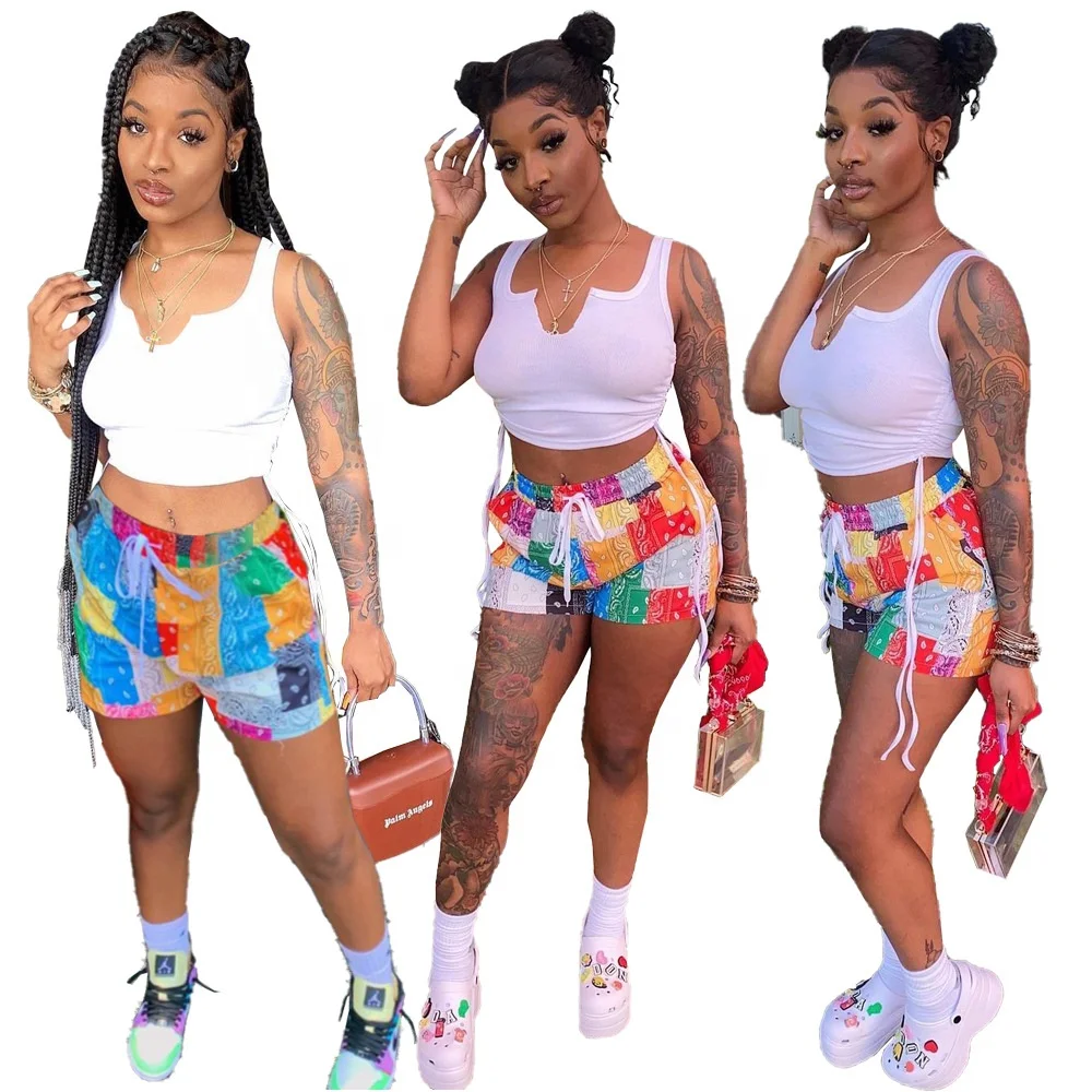 Bandana 2 Piece Pants Sets Women Tracksuits 2021 Spring Summer Clothes For Women 2 Two Piece Pant Sets Biker Short Sets Clothing
Bandana 2 Piece Pants Sets Women Tracksuits 2021 Spring Summer Clothes For Women 2 Two Piece Pant Sets Biker Short Sets Clothing