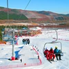 Four-man ropeway for skiing ground ropeway cabins cable car Cableway manufacturer