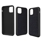 High Quality Hybrid matt TPU PC 2 in 1 Custom leather phone cover with Groove blank Case For iPhone 11 Pro Max