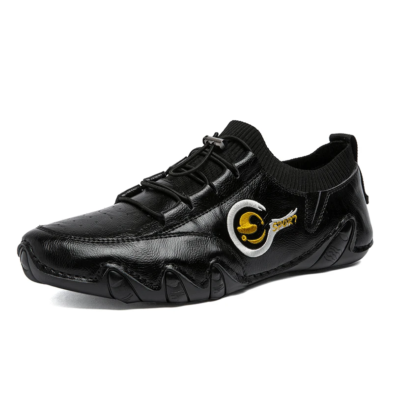 Wholesale high quality comfortable causal brand cowhide leather customized chaussure sneakers shoes for men, Shown
Wholesale high quality comfortable causal brand cowhide leather customized chaussure sneakers shoes for men, Shown