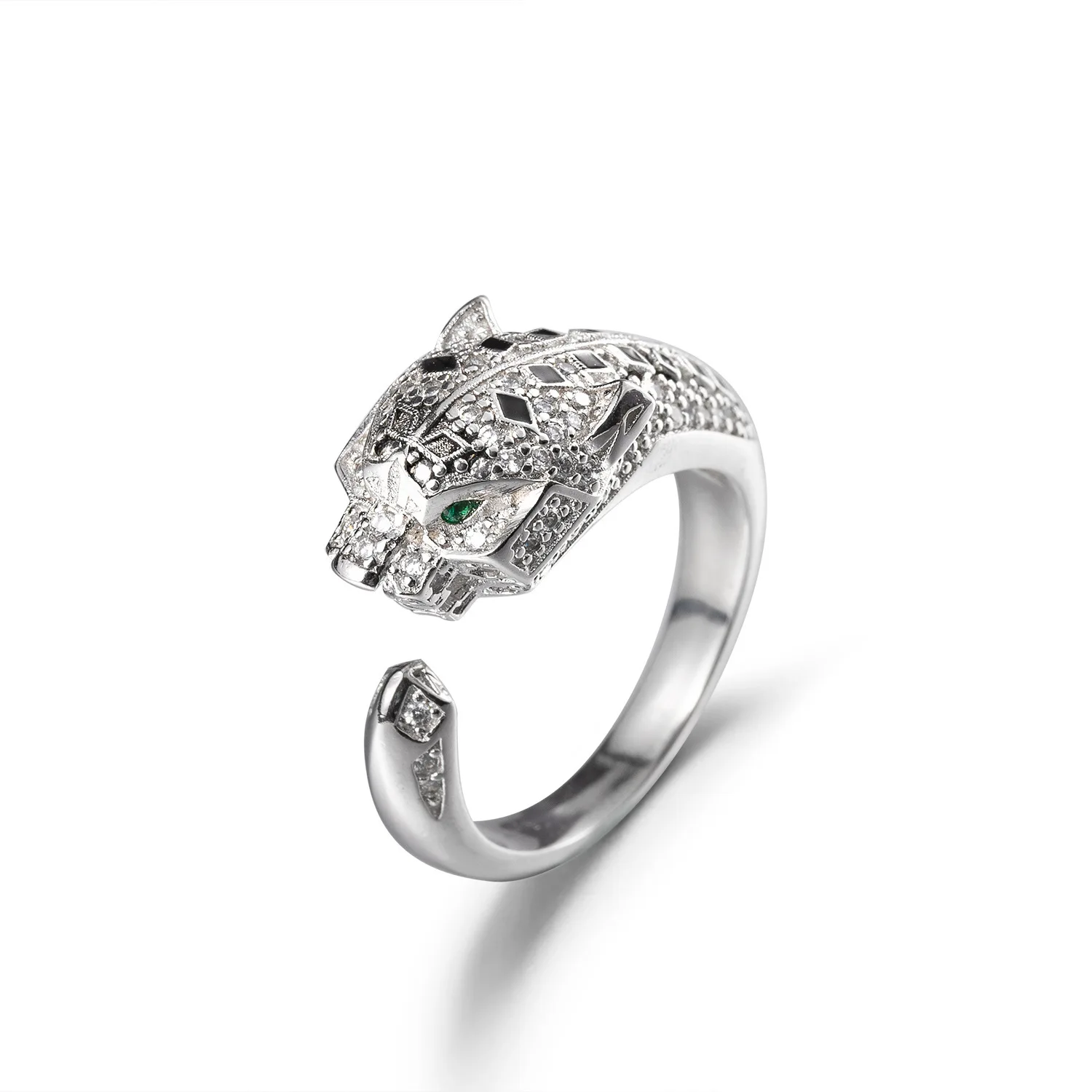 Fashion Opening Rainbow Diamond Leopard Head Animal Charm Women Gold Bracelet Bangles
Fashion Opening Rainbow Diamond Leopard Head Animal Charm Women Gold Bracelet Bangles