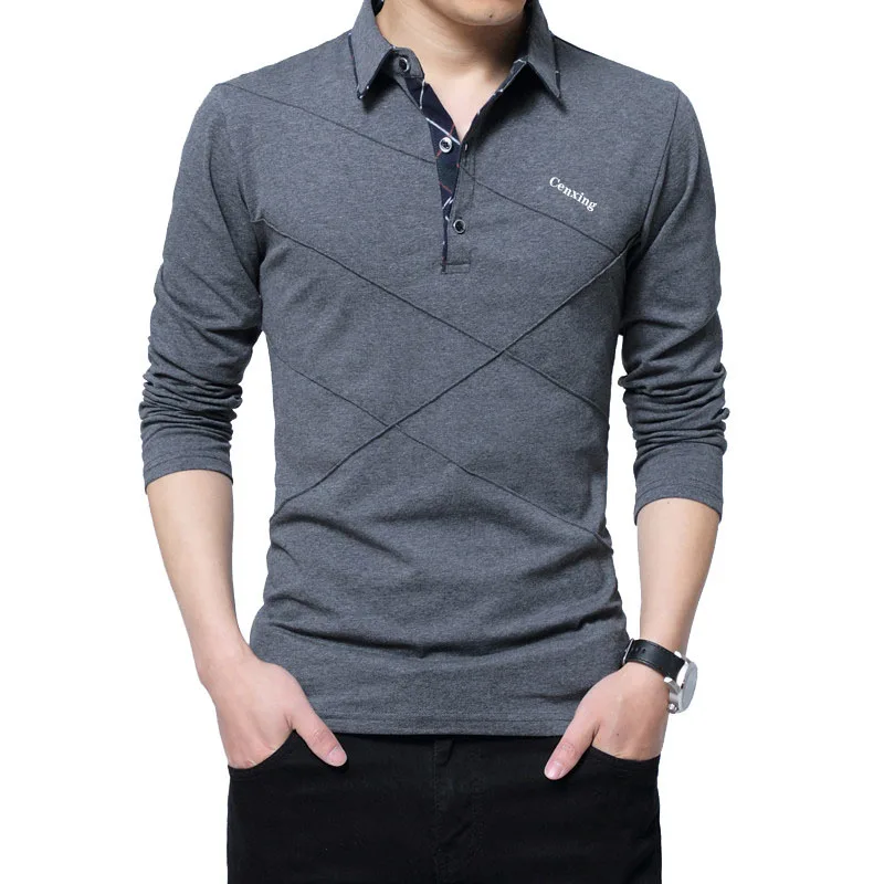 polo long sleeve t shirts mens