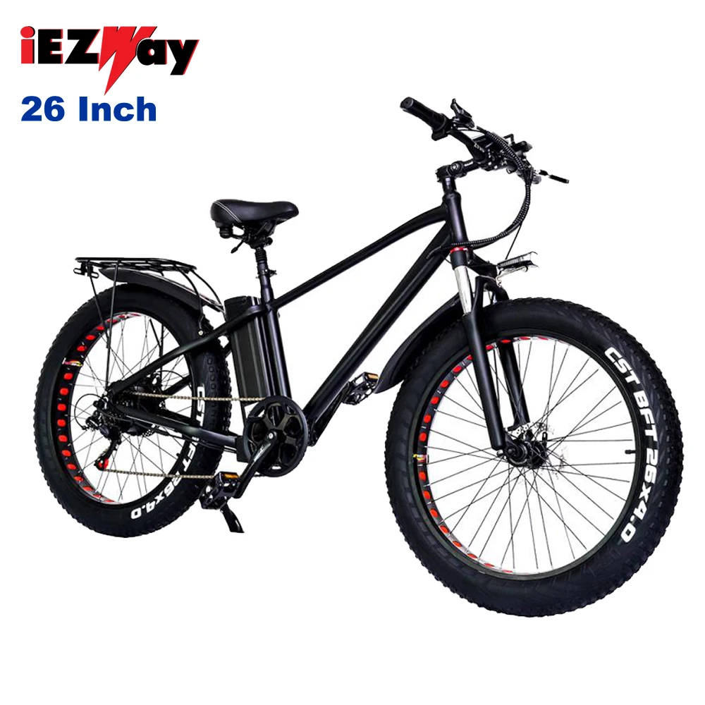 iEZway 26*4.0 750W big power EU US UK Warehouse Drop Shipping Fat tire Mountain E Bike Electric Snow Bike Electric bicycle
iEZway 26*4.0 750W big power EU US UK Warehouse Drop Shipping Fat tire Mountain E Bike Electric Snow Bike Electric bicycle