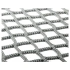 Intop factory price customized size fall protection outdoor safety nets for amusement part