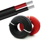 Low-voltage DC PVC insulated copper dc solar cable 4mm