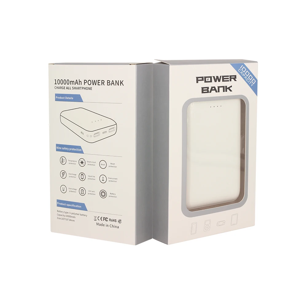mini 10000 mah powerbank banco de poder energia portatil banque de puissance type c usb pd fast charging power bank 10000mah - ANKUX.COM