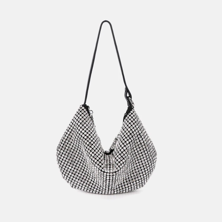 Fashion luxury women shoulder handbag crystal Diamonds evening party hobo handbag for ladies
Fashion luxury women shoulder handbag crystal Diamonds evening party hobo handbag for ladies