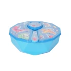 2 in 1 kids' tableware plastic bowl with lid