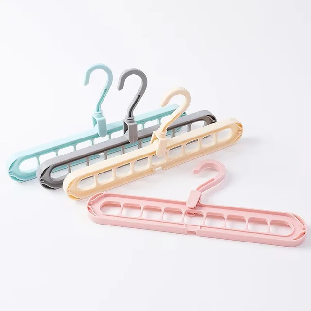 9 Holes Clothes Hanger Plastic Storage Rack Wardrobe Neatening Clothing Organizer Coat Hook, White ,black
9 Holes Clothes Hanger Plastic Storage Rack Wardrobe Neatening Clothing Organizer Coat Hook, White ,black