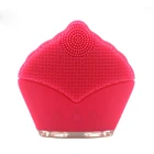 Beauty deep pore high frequency facial machine portable silicon facial cleanser