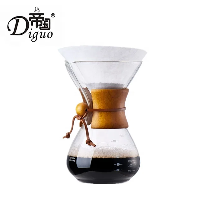 Diguo 800ml Tea Coffee Share Pot Pyrex Glass Wood Handle Pour Over Coffee Maker
Diguo 800ml Tea Coffee Share Pot Pyrex Glass Wood Handle Pour Over Coffee Maker