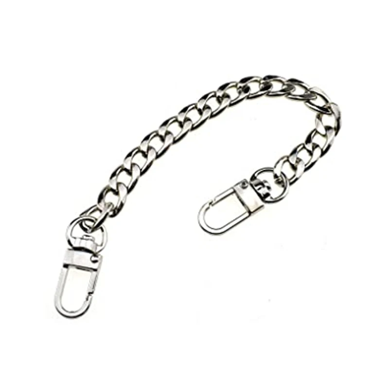 DIY Iron Handbag Chains Accessories Purse Straps Shoulder Cross Body Replacement Flat Chain Strap
DIY Iron Handbag Chains Accessories Purse Straps Shoulder Cross Body Replacement Flat Chain Strap