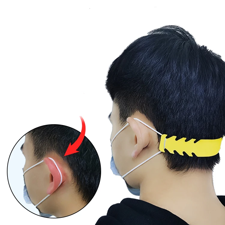 Extend Ear Rope Model Protective Ear Long Time Wearing Hook Adjustable Buckle, Black, white or customized
Extend Ear Rope Model Protective Ear Long Time Wearing Hook Adjustable Buckle, Black, white or customized