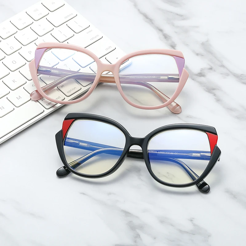 High Quality Designer Cp Cat Eye Oversized Fashion Women Optical Anti Blue Light Block Glass Eyeglasses Frames, 6 colors
High Quality Designer Cp Cat Eye Oversized Fashion Women Optical Anti Blue Light Block Glass Eyeglasses Frames, 6 colors