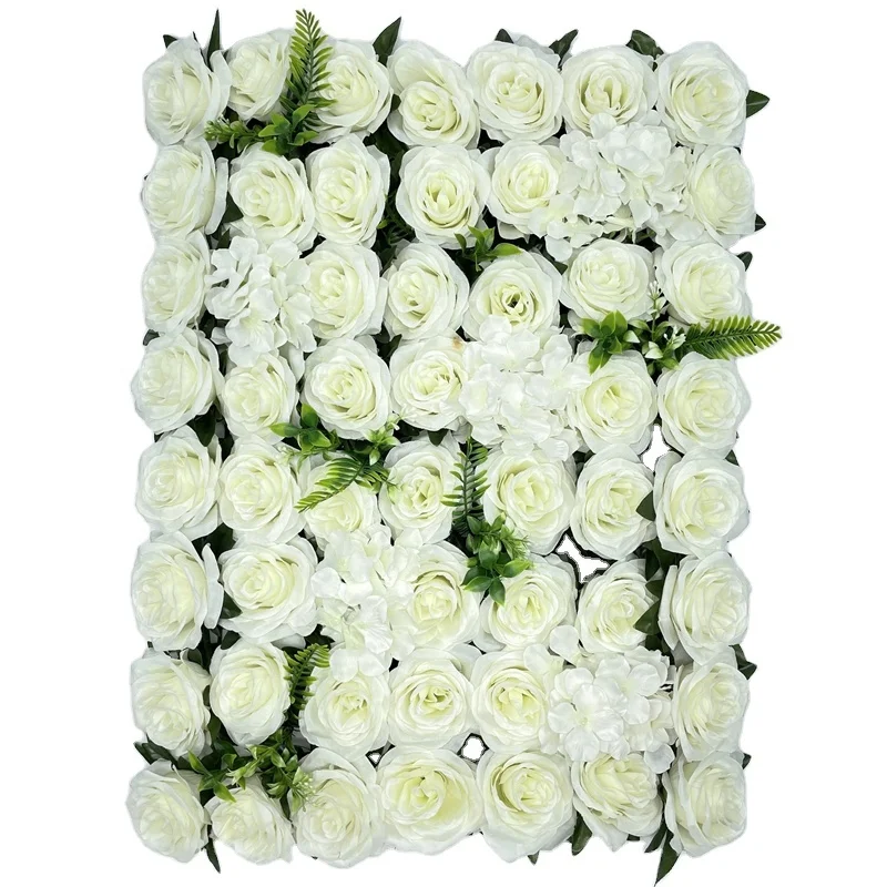 DFK0005 New Design 3d Silk White Rose Flower Wall For Wedding Stage Backdrop Decorations, Picture shows
DFK0005 New Design 3d Silk White Rose Flower Wall For Wedding Stage Backdrop Decorations, Picture shows