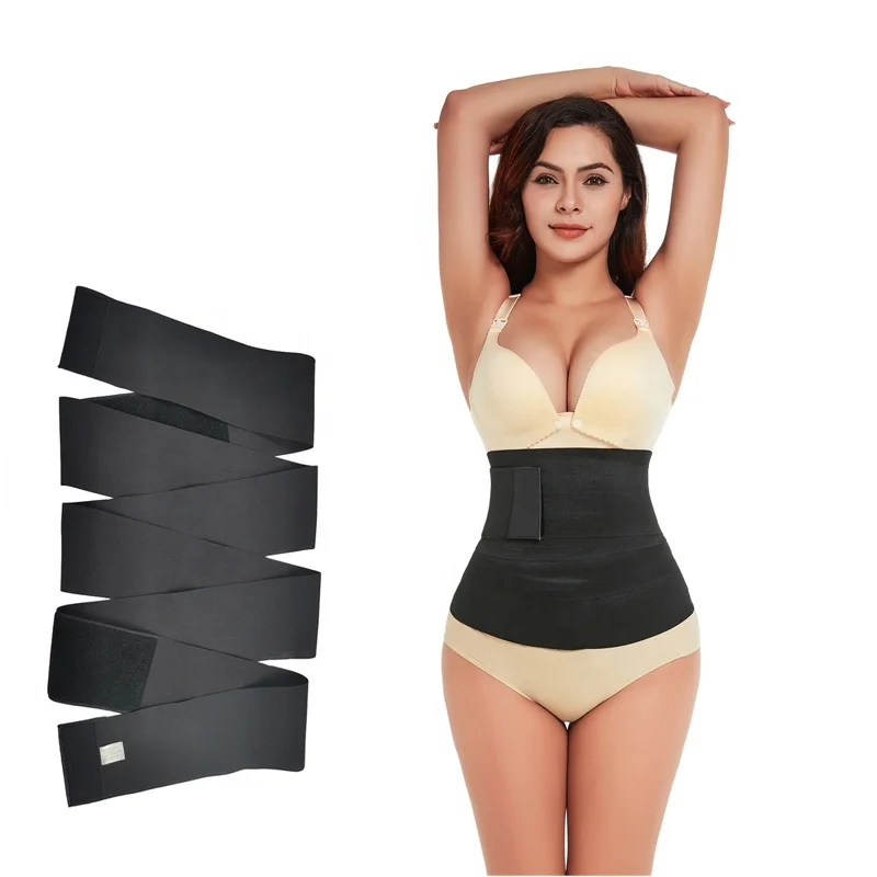 B&M Women Extendable Flat Tummy Wrap Belt Shaper Elastic Waist Trainer Wrap Tummy Belt Band Compression Bandage Tummy Wrap Belly, Black
B&M Women Extendable Flat Tummy Wrap Belt Shaper Elastic Waist Trainer Wrap Tummy Belt Band Compression Bandage Tummy Wrap Belly, Black