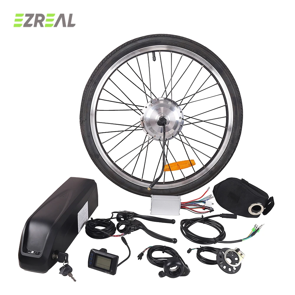 EZREAL 24V 250W Electric Bicycle Parts Conversion Kits with 10.4Ah Hailong Battery
EZREAL 24V 250W Electric Bicycle Parts Conversion Kits with 10.4Ah Hailong Battery