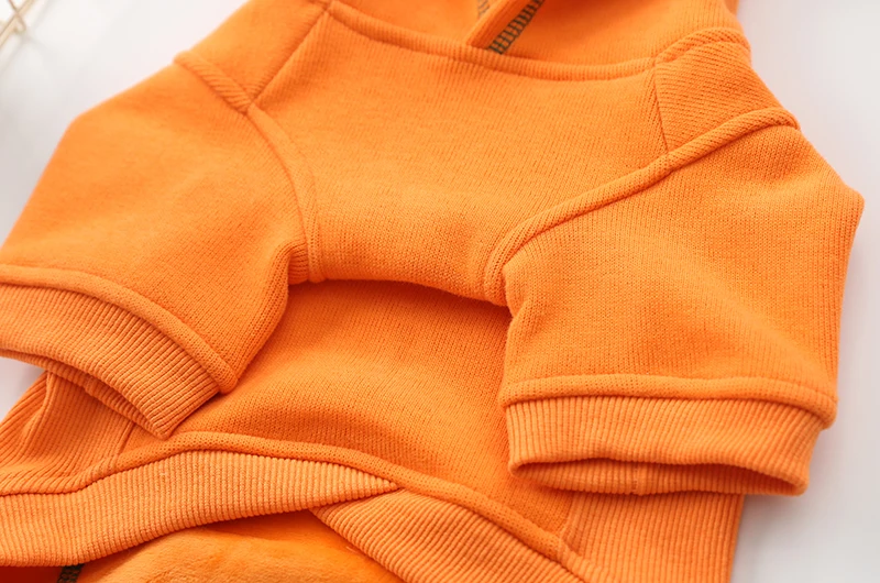 High Quality Pet Clothes Dog Hoodies Winter Pets Apparel Dogs Coat New Fashion Warm 100%Cotton Dog Clothes For EU And USA