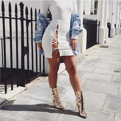 Dresses Amazon Long Sleeve Short Dress Sexy Cross Design for Fashion Sexy Lady, Customized color available
Dresses Amazon Long Sleeve Short Dress Sexy Cross Design for Fashion Sexy Lady, Customized color available