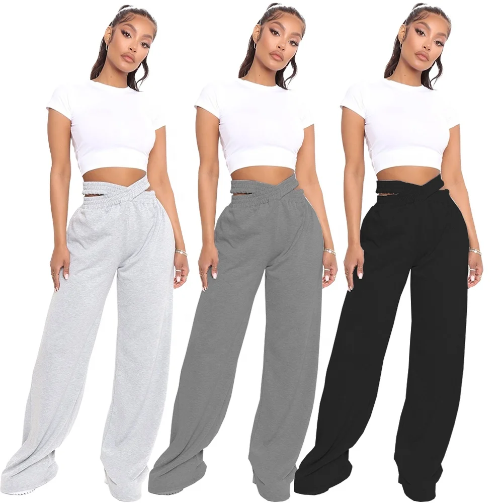 Wholesale cross-over trial underpants wide leg pants High Quality loose pants for Women, Gray/black/dark gray
Wholesale cross-over trial underpants wide leg pants High Quality loose pants for Women, Gray/black/dark gray
