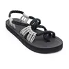 Fashion Custom amazon Summer Anti-Slip beach Handmade Braided Strap Flat Flip Flops rope Sandals for Women