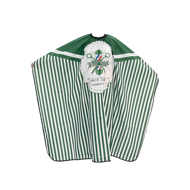 Hot Sale High Quality Custom Barber Cape Hairdressing With Design For Hair Salon Barber Cape, Black /green
Hot Sale High Quality Custom Barber Cape Hairdressing With Design For Hair Salon Barber Cape, Black /green