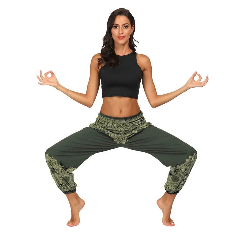 2021 New Bohemian Digital Print Women Indonesian Style Sports Trousers Casual Loose Lantern Yoga Pants, As listed or as your require
2021 New Bohemian Digital Print Women Indonesian Style Sports Trousers Casual Loose Lantern Yoga Pants, As listed or as your require