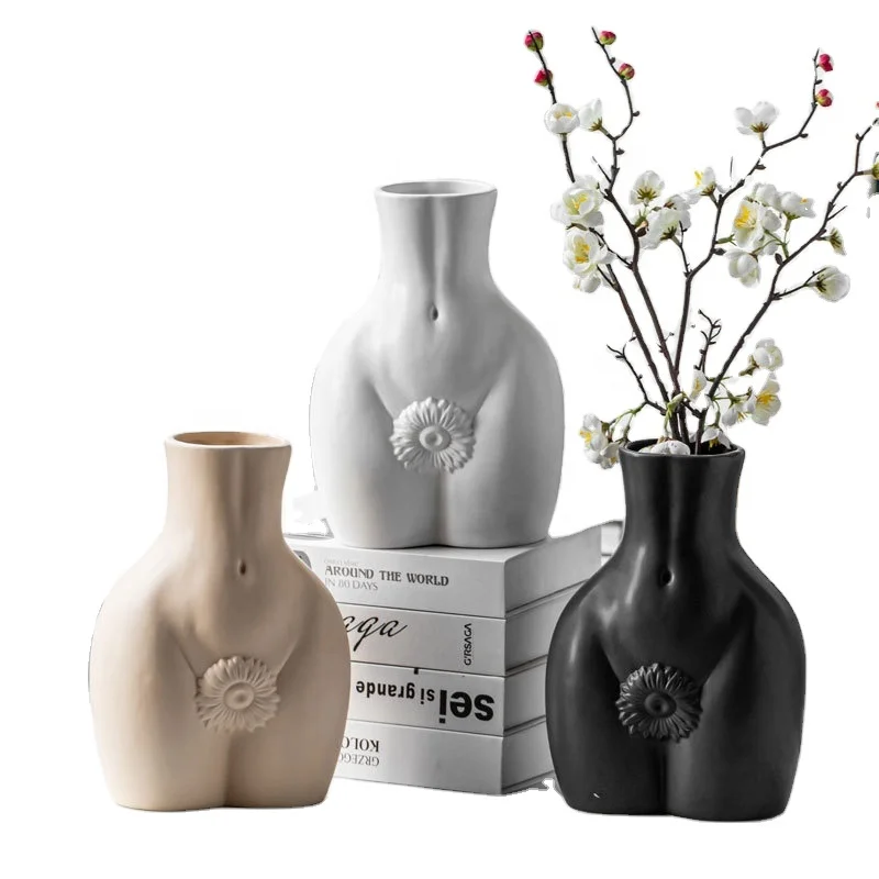 Creative Modern New Body Vase Home Decoration Artwork Ceramic Body Vase Home Flower Vases Storage Bottles & Jars Decoration
Creative Modern New Body Vase Home Decoration Artwork Ceramic Body Vase Home Flower Vases Storage Bottles & Jars Decoration