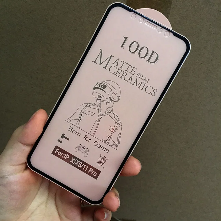 Wholesale Flexible Full Cover 100D full glue Matte Ceramic Phone Screen Protector for iPhone/xiaomi/HUAWEI/Samsung/lg
Wholesale Flexible Full Cover 100D full glue Matte Ceramic Phone Screen Protector for iPhone/xiaomi/HUAWEI/Samsung/lg