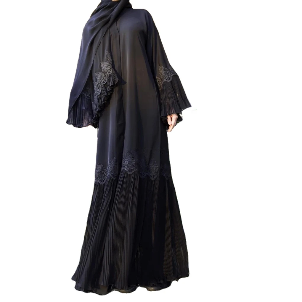Yibaoli Manufacturer well Made loose fit womens kimono cardigan front open black abaya
Yibaoli Manufacturer well Made loose fit womens kimono cardigan front open black abaya