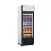 Single Glass Door Display Cola Pepsi Refrigerator for stores