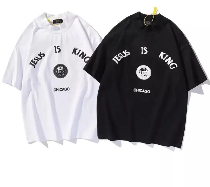 2021 new fashion kanye same paragraph high street letter printing plus size men's couple casual T-shirt
2021 new fashion kanye same paragraph high street letter printing plus size men's couple casual T-shirt