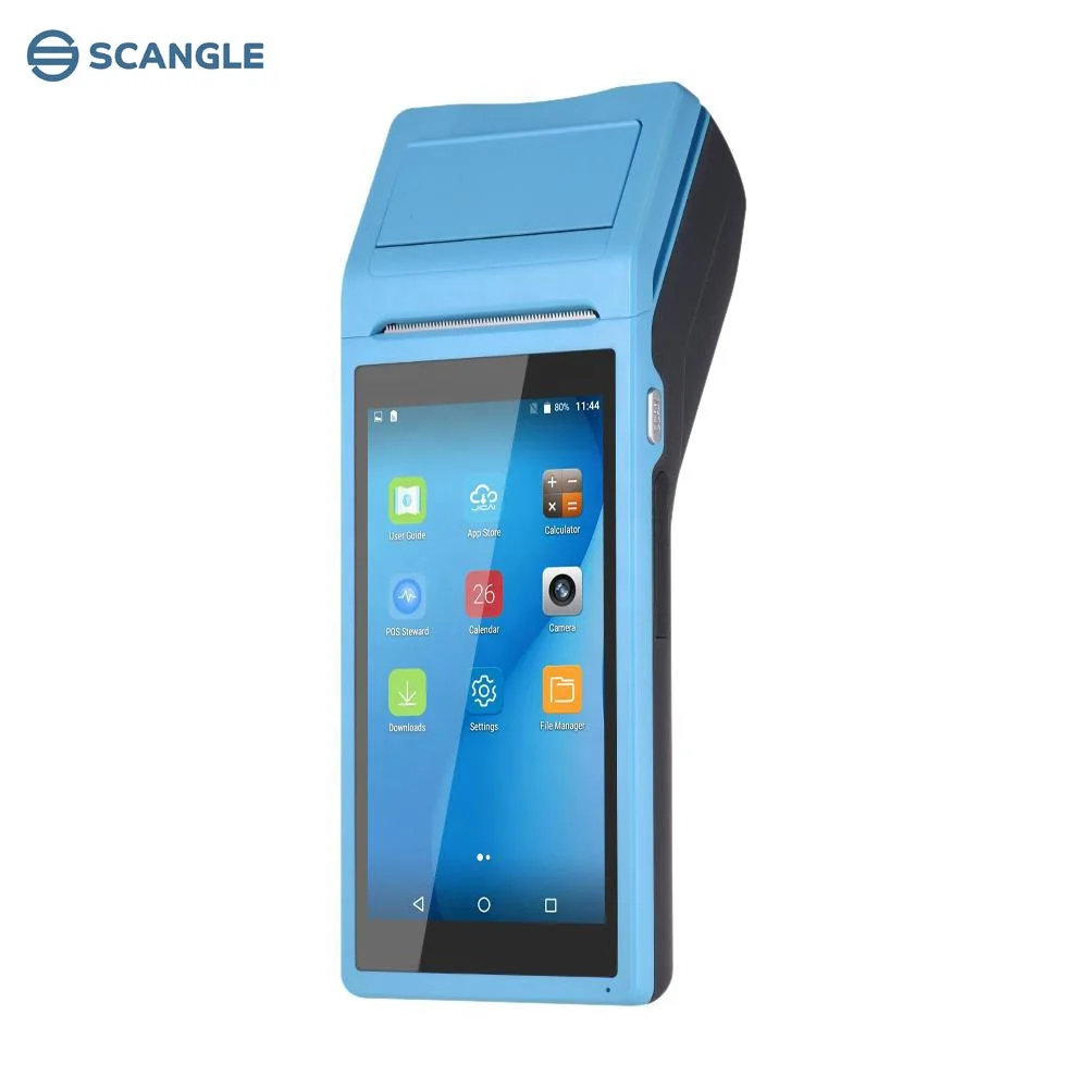 Handheld Android PDAs pos all in one pos system smart mobile pos terminal with printer and 2d barcode scanning
Handheld Android PDAs pos all in one pos system smart mobile pos terminal with printer and 2d barcode scanning
