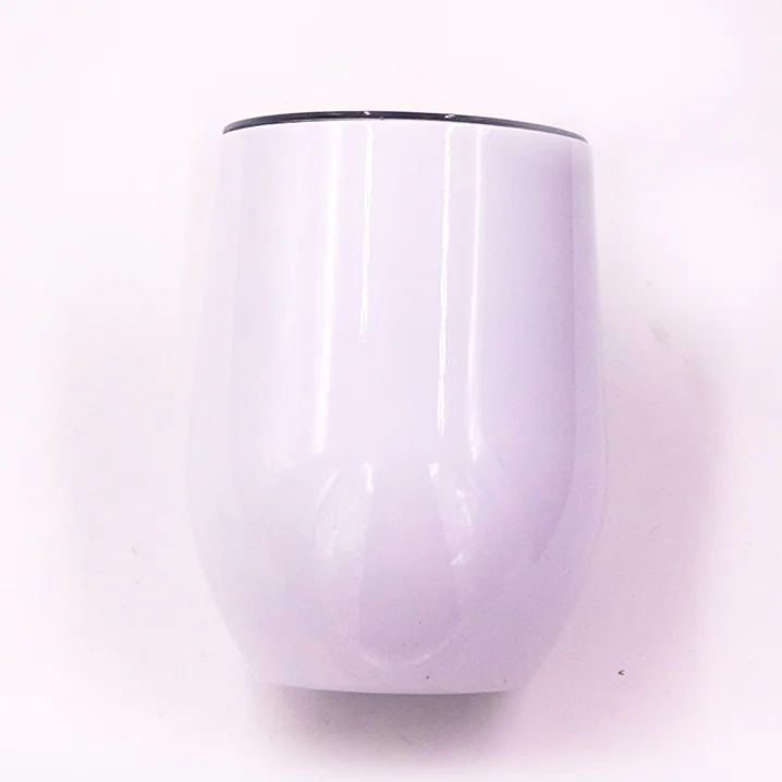 Double wall Stainless Steel 304 Vacuum insulated sublimation blanks 12oz wine glass tumbler cup with lid
Double wall Stainless Steel 304 Vacuum insulated sublimation blanks 12oz wine glass tumbler cup with lid