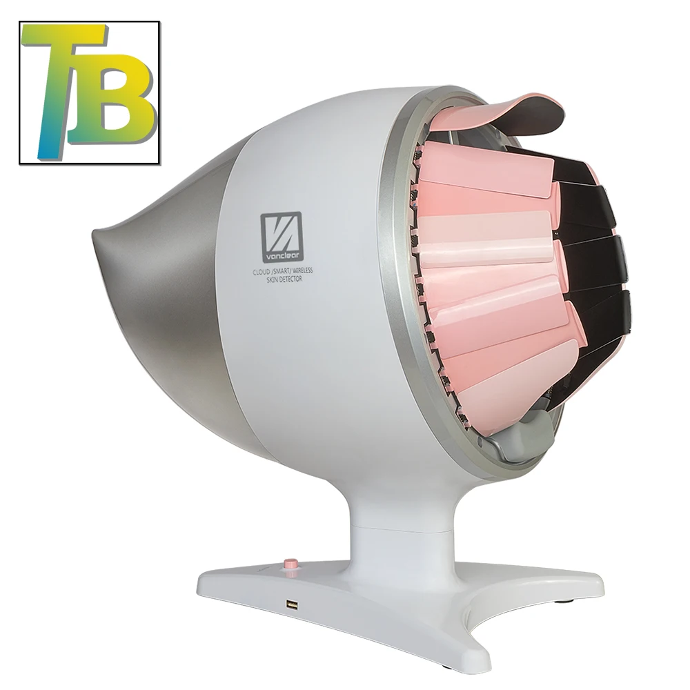 2019 High quality Professional skin analyzer machine/ skin test/Skin Scanner Analyzer, White pink
2019 High quality Professional skin analyzer machine/ skin test/Skin Scanner Analyzer, White pink