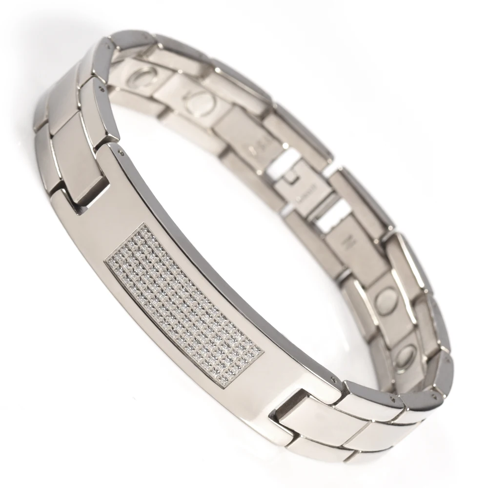 Energinox Wholesale Japan Health Neodymium Magnet Energy Pure Titanium Bracelet Jewelry
Energinox Wholesale Japan Health Neodymium Magnet Energy Pure Titanium Bracelet Jewelry