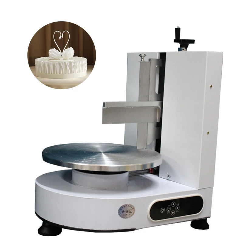 automatic cream cake coating machine birthday cake cream daubing decorate machine
automatic cream cake coating machine birthday cake cream daubing decorate machine