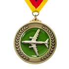 Award Buy Medals Factory Price Custom Metal Sport Award Aircraft Airplane Medal