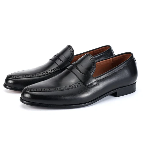 Hot sale office genuine leather shoes slip-on design leather dress shoes men business shoes
Hot sale office genuine leather shoes slip-on design leather dress shoes men business shoes