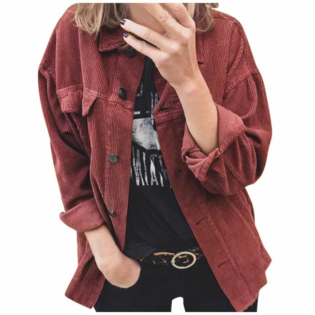 Women Winter Autumn Coat Plus Size Overcoats Female Casual Jackets Solid Color Loose Outwear
Women Winter Autumn Coat Plus Size Overcoats Female Casual Jackets Solid Color Loose Outwear