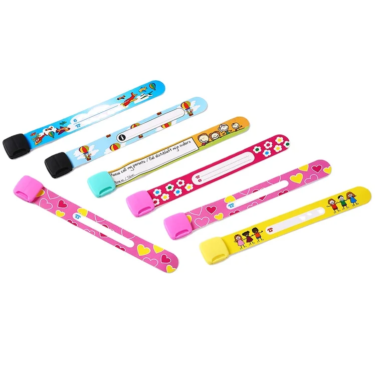Children Travel Outdoor Activities Anti-lost ID Wristbands Write Waterproof PVC Safety Bracelets, Many patterns can be chosen
Children Travel Outdoor Activities Anti-lost ID Wristbands Write Waterproof PVC Safety Bracelets, Many patterns can be chosen