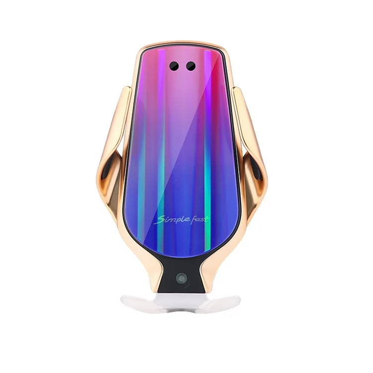 Smart Sensor Car Wireless Charger Infrared Automatic Induction Vent Intelligent Car Mount Wireless Charger 10w Car Charger, Black/ oem
Smart Sensor Car Wireless Charger Infrared Automatic Induction Vent Intelligent Car Mount Wireless Charger 10w Car Charger, Black/ oem
