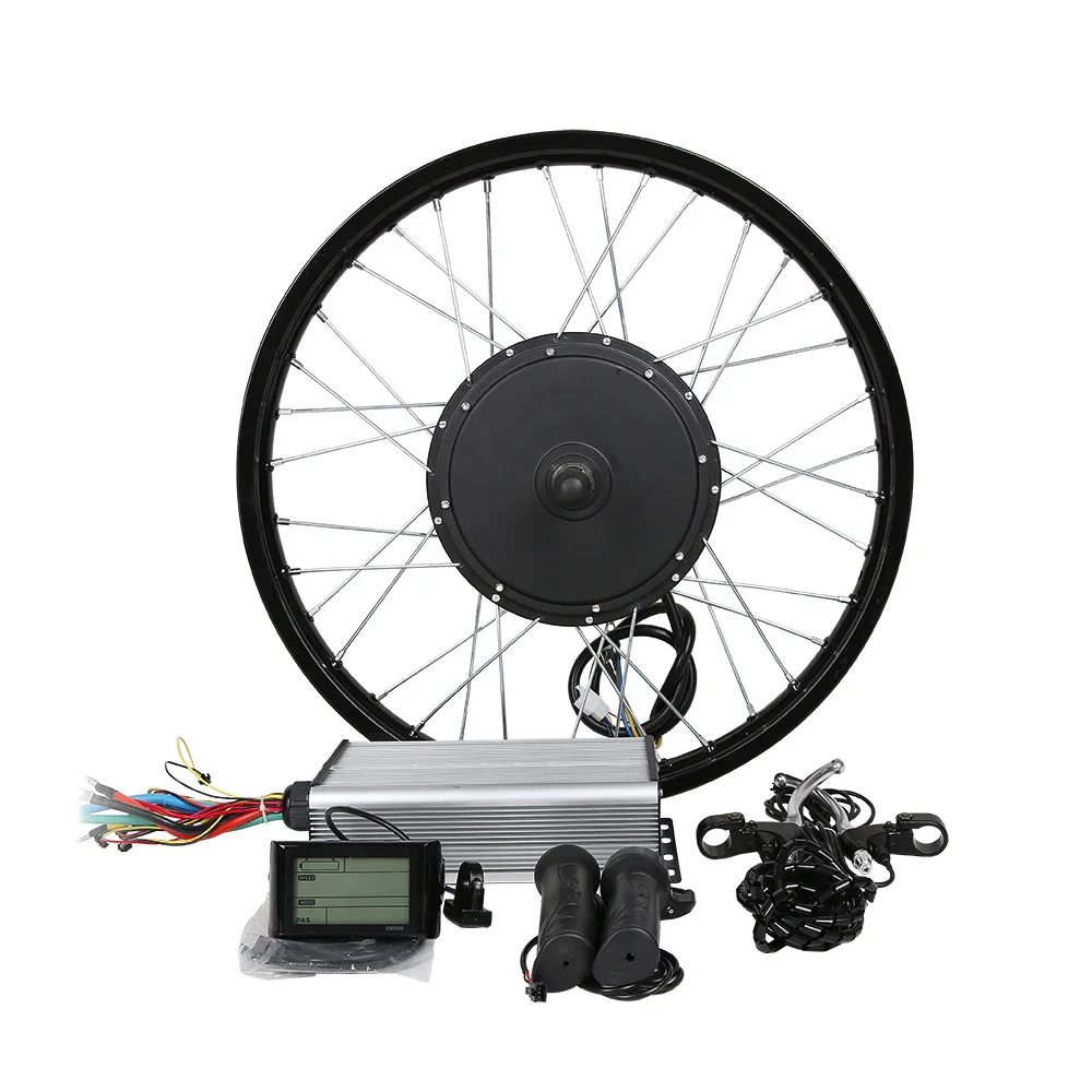 Rear Wheel 72v Hub 3000w brushless motor kit electric bicycle e bike kit 
Rear Wheel 72v Hub 3000w brushless motor kit electric bicycle e bike kit