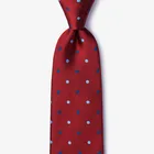 high quality classical popular casual red tie for young
