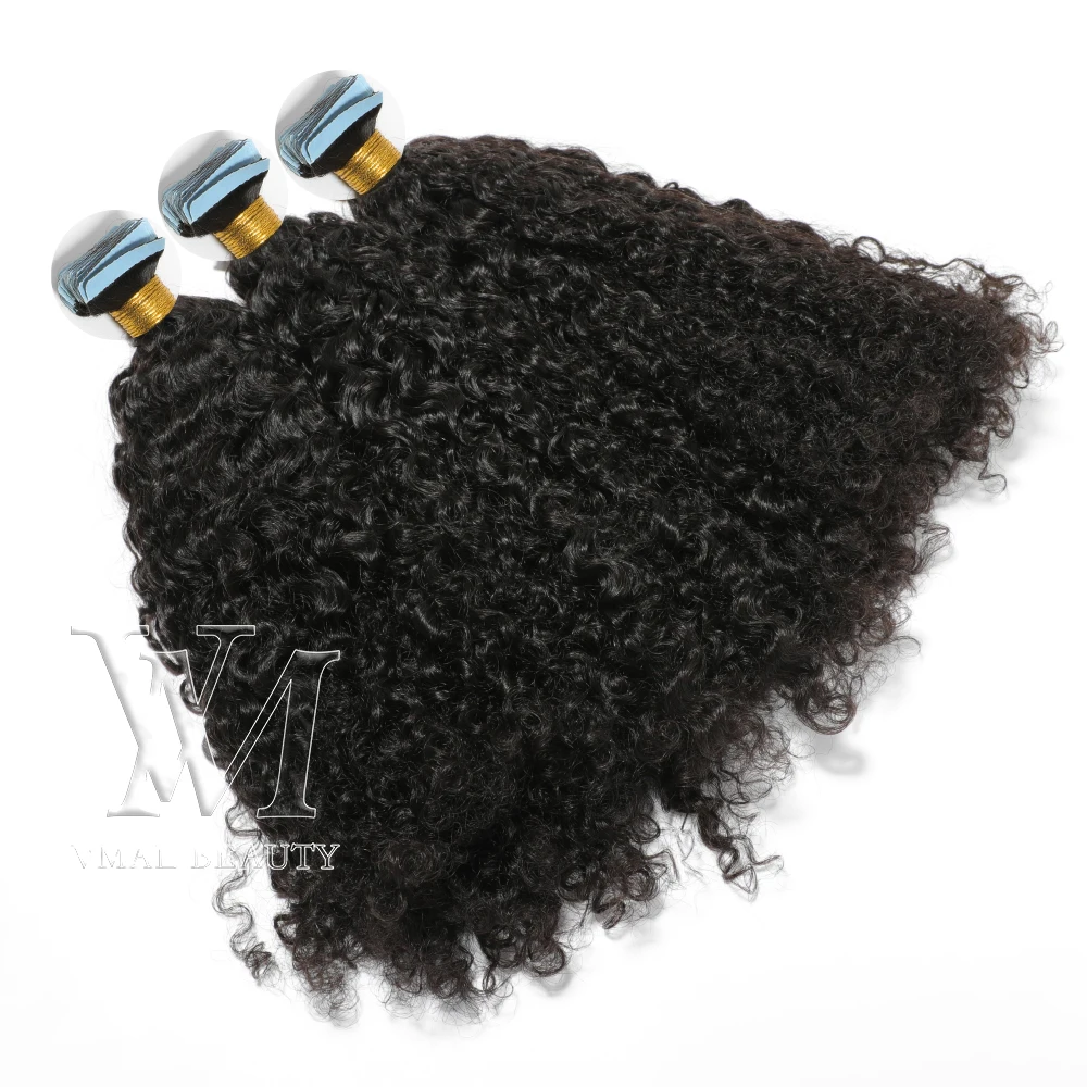 VMAE Brazilian Virgin Hair 100g 2.5g/pcs Natural Color Custom Kinky Curly Pre Bonded Tape In Human Hair Extensions
VMAE Brazilian Virgin Hair 100g 2.5g/pcs Natural Color Custom Kinky Curly Pre Bonded Tape In Human Hair Extensions